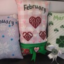 January, February and March - stitched and finished